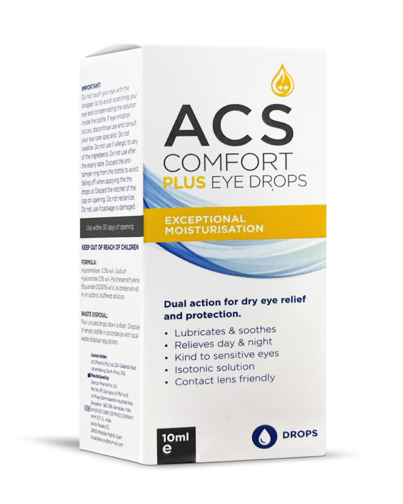 ACS Comfort Plus Eye Drops 10ml - ACS Pharma