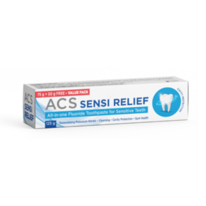 ACS Sensi Relief Toothpaste 75g & 125g